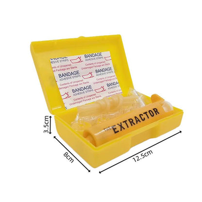 Extracteur de Venin Sous Vide - Kit de Premiers Secours pour Morsures et Piqûres