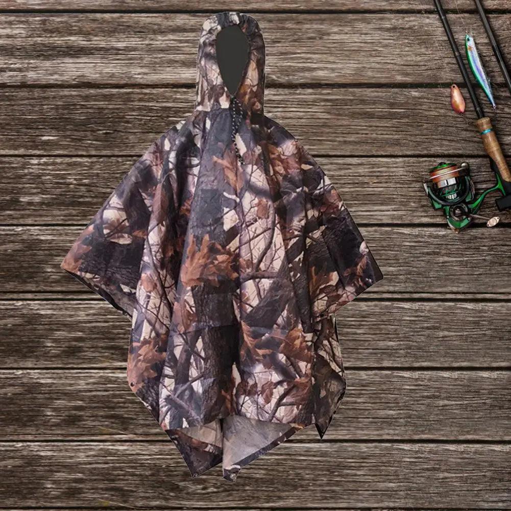 Cape de Camouflage Tactique – Poncho Imperméable Portable pour Chasse et Outdoor