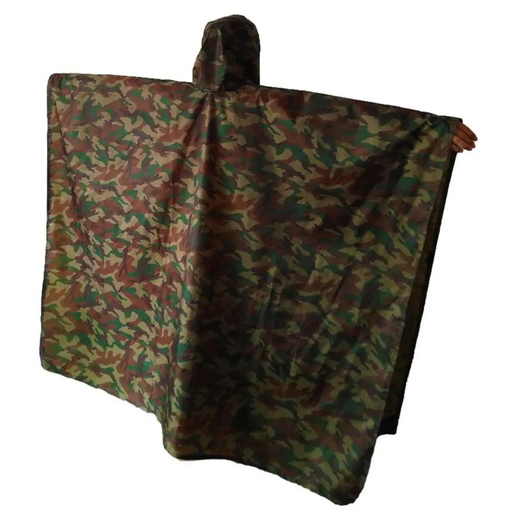 Cape de Camouflage Tactique – Poncho Imperméable Portable pour Chasse et Outdoor