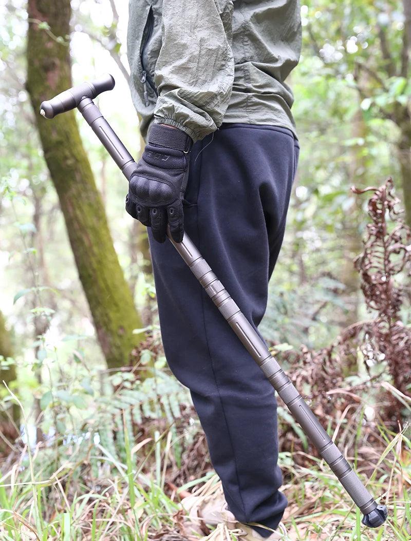 Bâtons de Trekking Multifonctionnels – Marche, Camping et Sécurité Outdoor