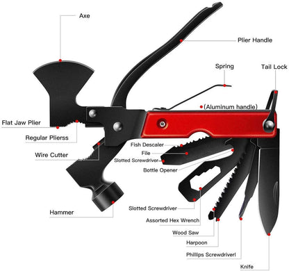 Dulgear Trousse de Premiers Soins Multifonction – Équipement de Survie et Fournitures de Camping