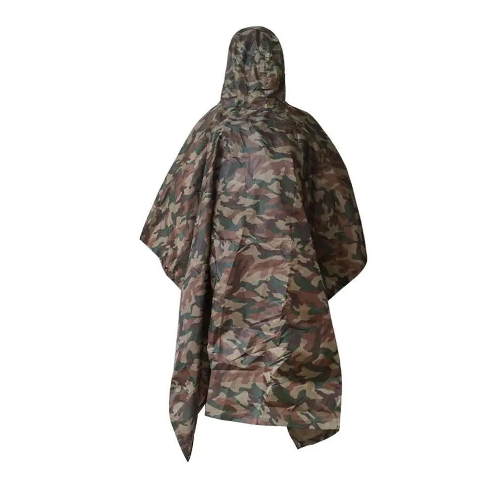 Cape de Camouflage Tactique – Poncho Imperméable Portable pour Chasse et Outdoor