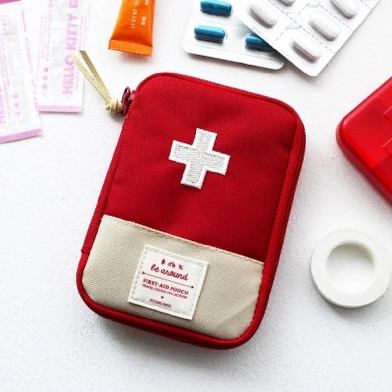 Mini Sac de Rangement Médical – Trousse de Premiers Soins Portable pour Voyage et Camping