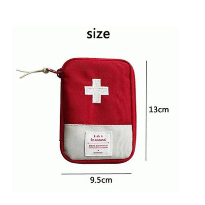 Mini Sac de Rangement Médical – Trousse de Premiers Soins Portable pour Voyage et Camping