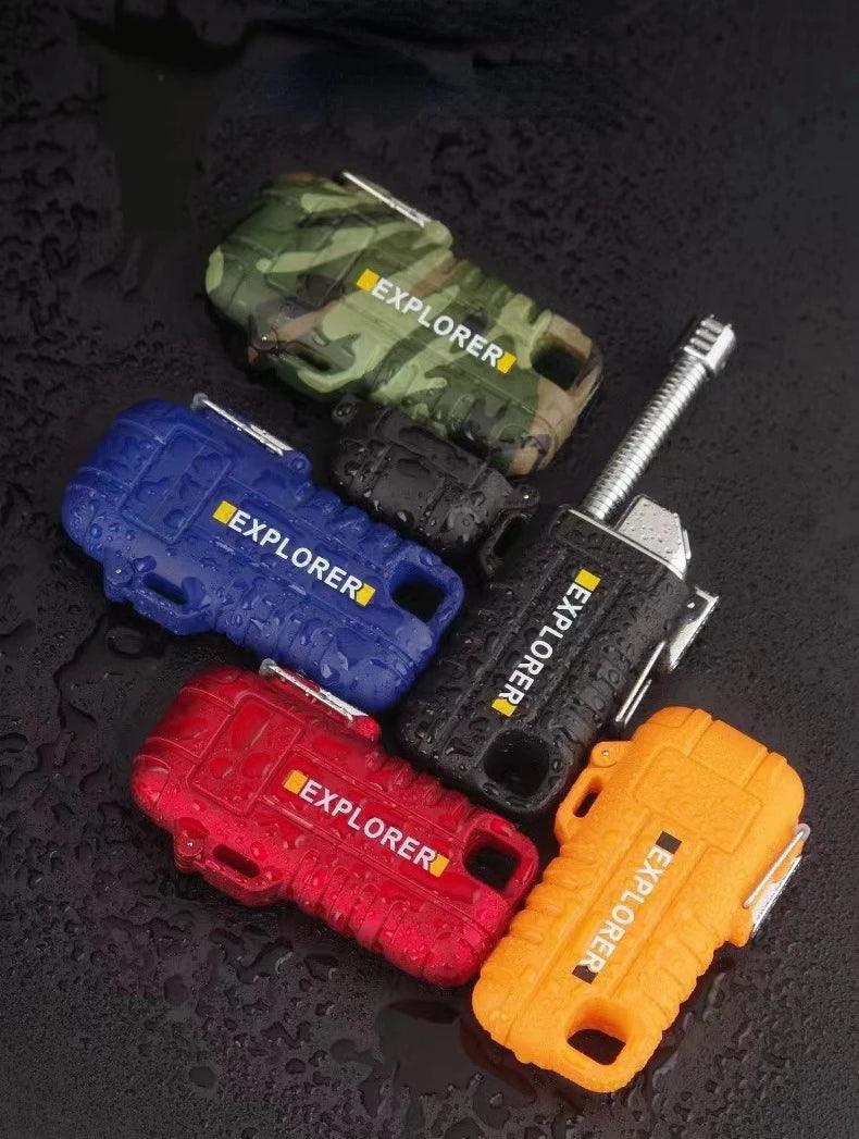 Briquet Plasma Étanche – Coupe-Vent et Sans Flamme pour Outdoor