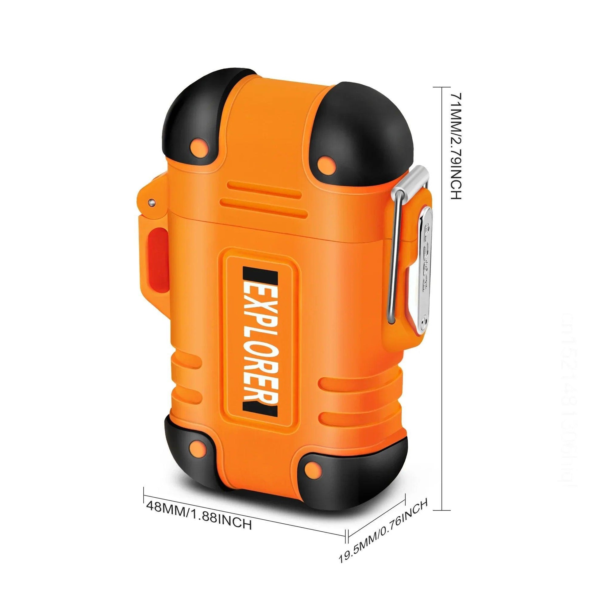 Briquet Plasma Étanche – Coupe-Vent et Sans Flamme pour Outdoor