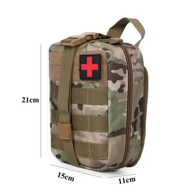 Sac à Main Militaire en Acier Inoxydable – Pochette de Rangement Multifonction