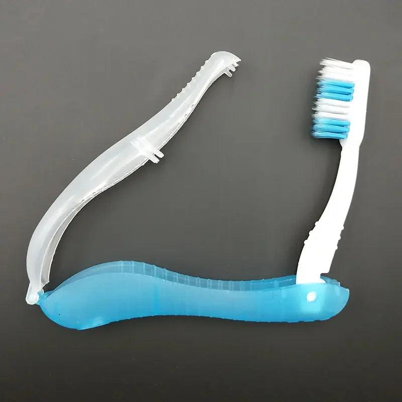 Brosse à Dents Jetable et Pliable - Hygiène Portable pour Voyage et Survie - Variante