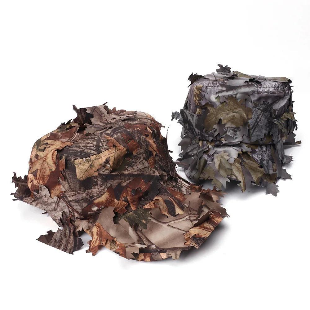 Chapeau Boonie Camouflage 3D – Accessoire Idéal pour Chasse et Outdoor