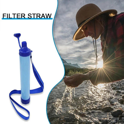 Purificateur d'Eau Portable d'Urgence - Filtre à Eau pour Camping et Survie