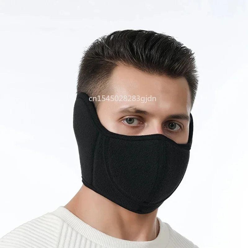 Masque Demi-Visage Hiver – Cyclisme, Camping, Ski, Coupe-Vent - Variante