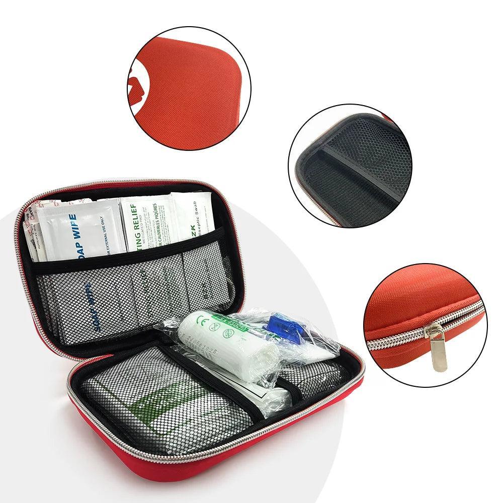 Sac de Premiers Soins Médicaux d’Urgence – Kit Portable 215 Pièces pour Voyage et Outdoor