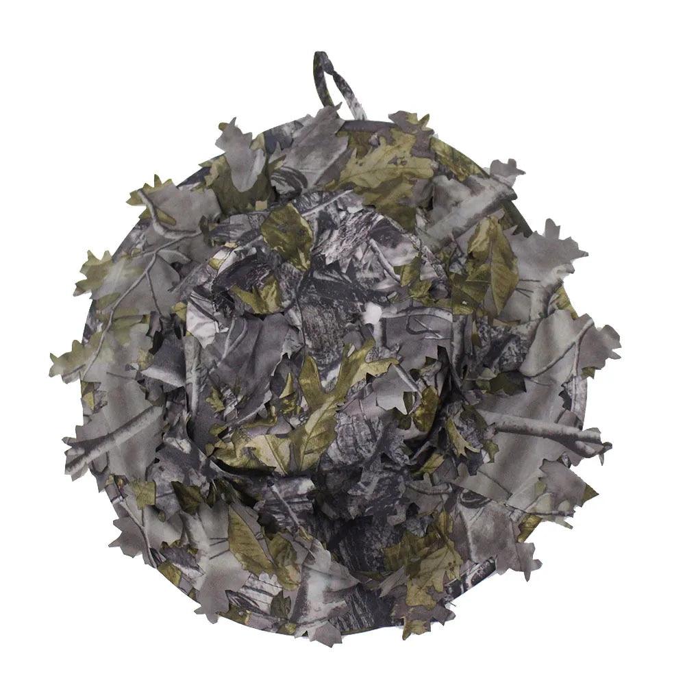 Chapeau Boonie Camouflage 3D – Accessoire Idéal pour Chasse et Outdoor