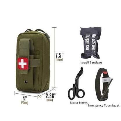 Trousse de Premiers Soins - Équipement Médical d'Urgence pour Survie et Plein Air - Variante