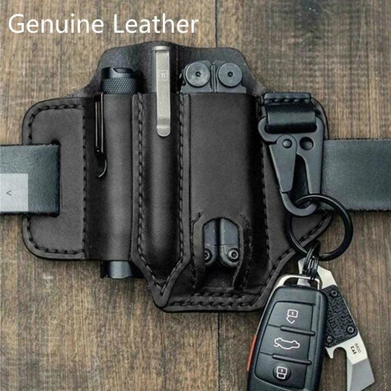 Gaine en Cuir pour Multi-Outils – Accessoire EDC Durable et Élégant - Variante