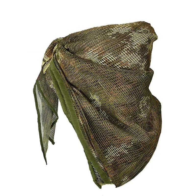 Écharpe Camo Respirante – Polyvalente pour Sniper, Wargame et Outdoor