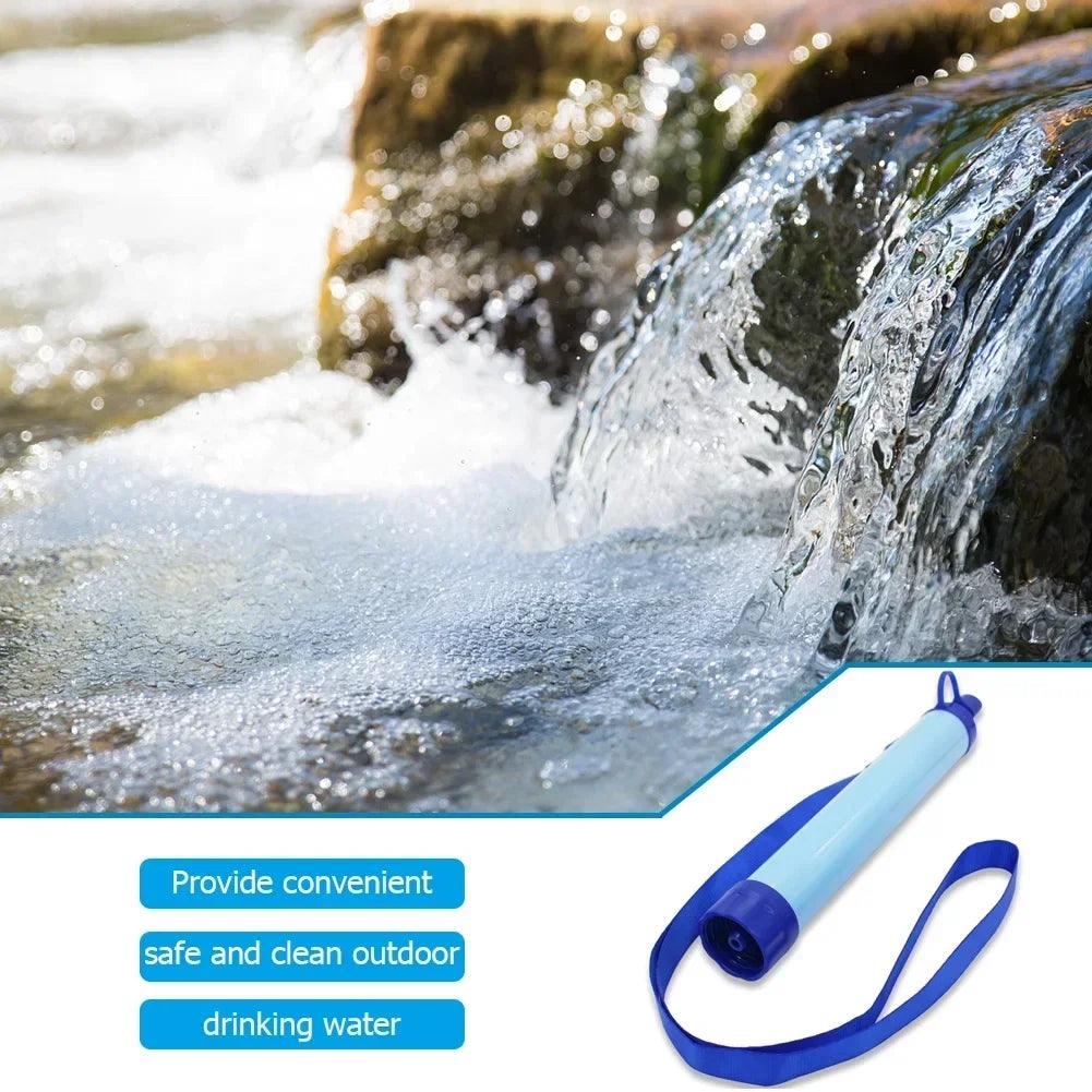 Purificateur d'Eau Portable d'Urgence - Filtre à Eau pour Camping et Survie