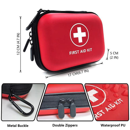 Trousse de Premiers Soins Médicaux d’Urgence – 91 Pièces Essentielles pour Maison, Voyage et Outdoor