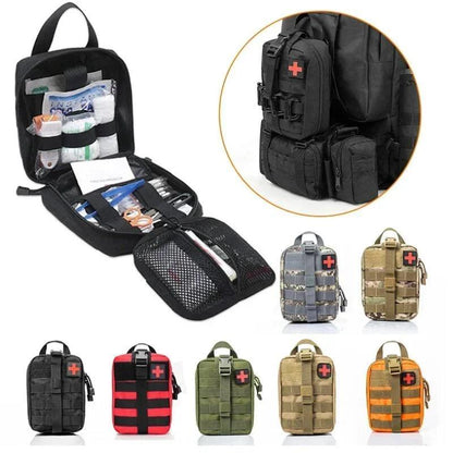 Sac à Main Militaire en Acier Inoxydable – Pochette de Rangement Multifonction