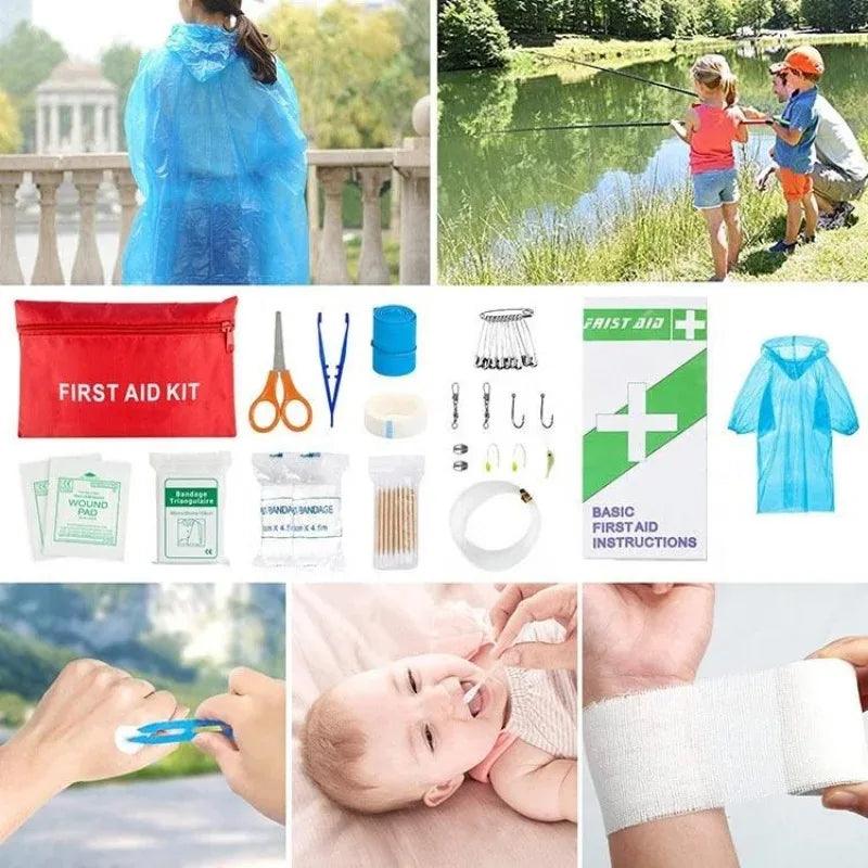 Kit de Survie Multifonctionnel 25-en-1 - Équipement Complet pour Camping et Urgences