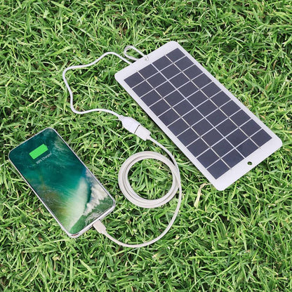 Chargeur de Panneau Solaire Portable – Alimentation d’Urgence pour Téléphone