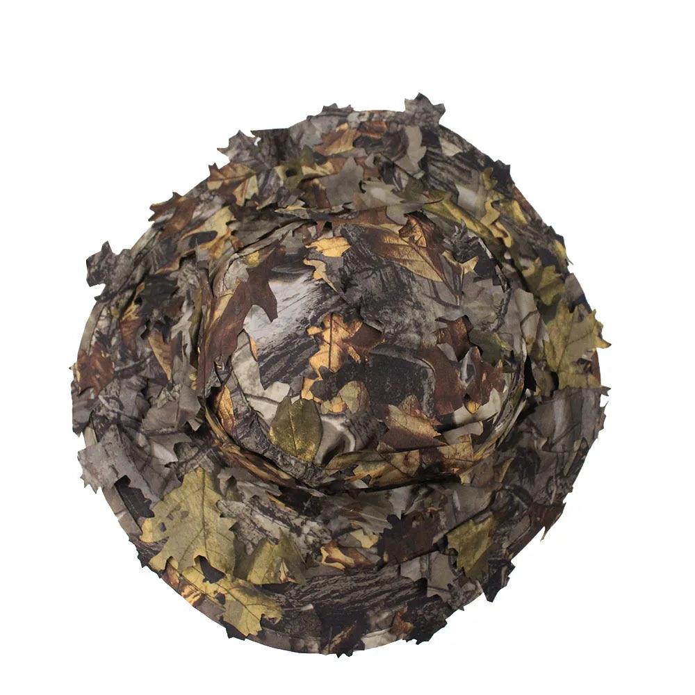 Chapeau Boonie Camouflage 3D – Accessoire Idéal pour Chasse et Outdoor