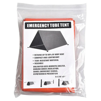 Kit de Survie d'Urgence – Abri Tente Isotherme Compact et Léger - Variante