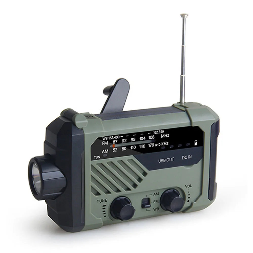 Radio d'Urgence Multifonction NoEnName_Null - Votre Compagnon de Survie Indispensable - Variante