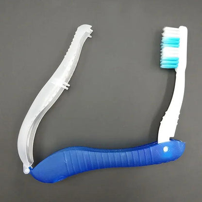 Brosse à Dents Jetable et Pliable - Hygiène Portable pour Voyage et Survie