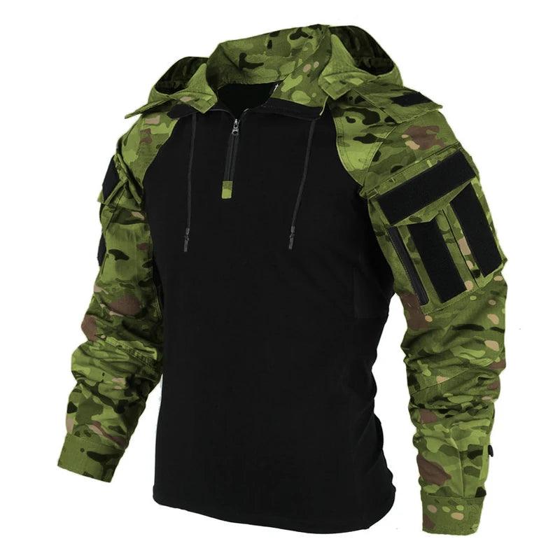 T-shirt Multicam CP Armée Américaine - Vêtement de Camping, Airsoft et Paintball - Variante