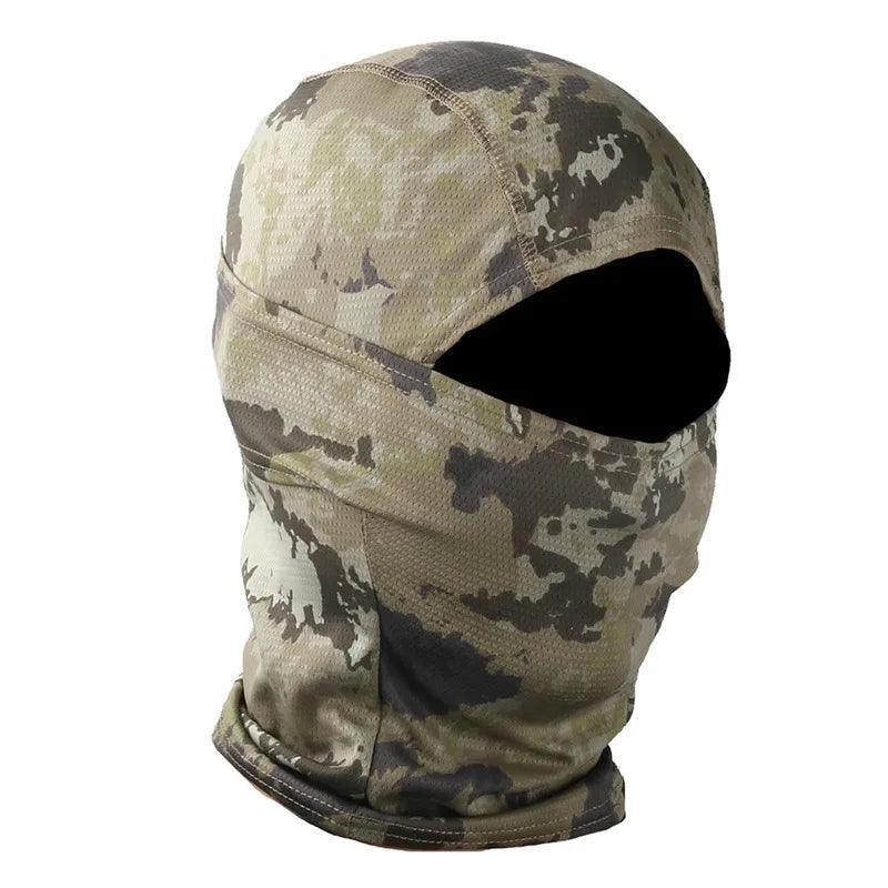 Cagoule 3D Camouflage – Polyvalente pour Chasse, Cyclisme et Outdoor - Variante