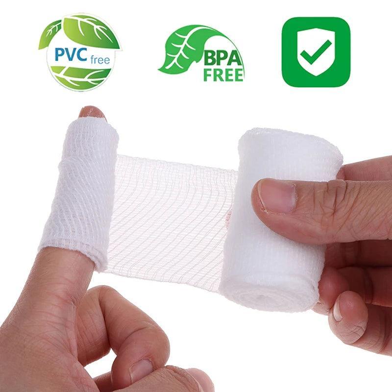 Bandages Élastiques PBT d’Urgence – Fournitures Médicales pour Premiers Soins (5 Pièces)