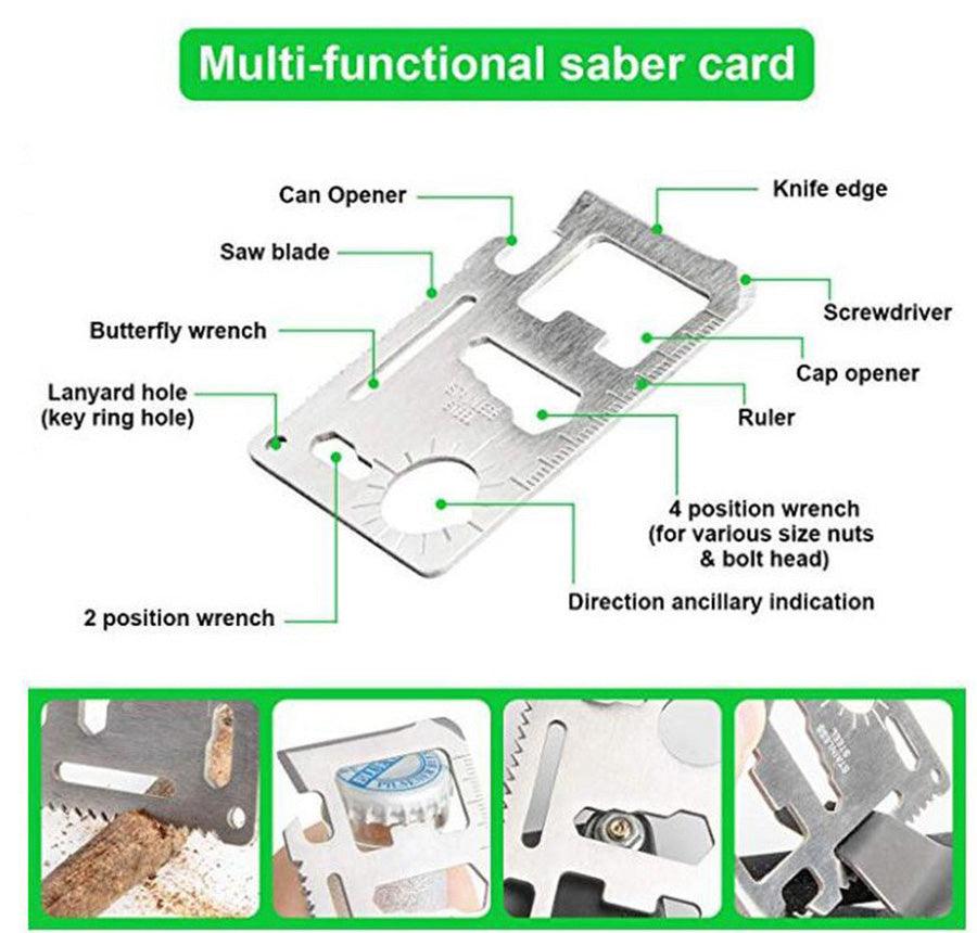 Trousse de Premiers Soins d'Urgence Extérieure - Équipement Multifonctionnel pour Survie et Camping