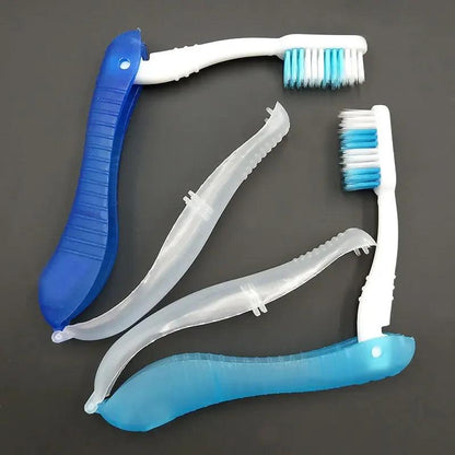 Brosse à Dents Jetable et Pliable - Hygiène Portable pour Voyage et Survie