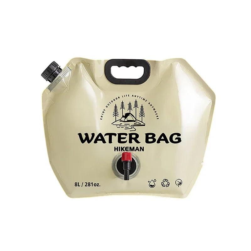 Pacoone Mini Sac à Eau Pliable - Grande Capacité Portable pour Survie - Variante