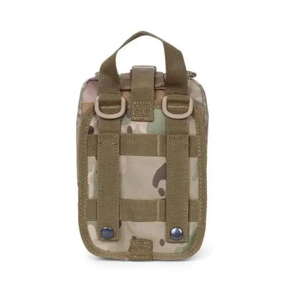 Sac à Main Militaire en Acier Inoxydable – Pochette de Rangement Multifonction