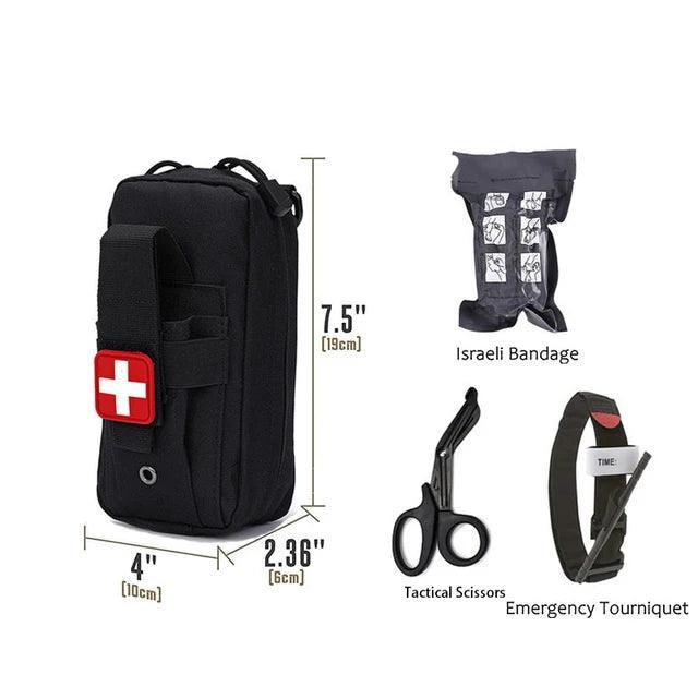 Trousse de Premiers Soins - Équipement Médical d'Urgence pour Survie et Plein Air - Variante