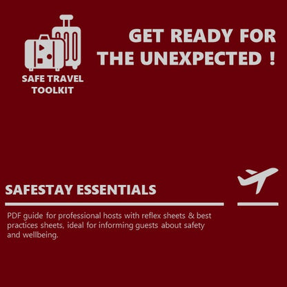 ‘SafeStay Essentials’, un guide PDF essentiel pour hébergeurs toursime