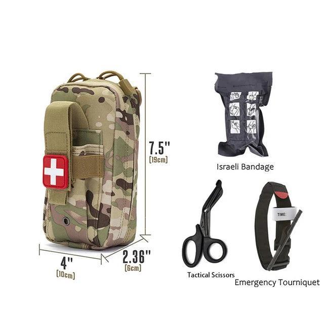 Trousse de Premiers Soins - Équipement Médical d'Urgence pour Survie et Plein Air - Variante