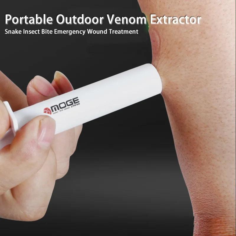 Mini Extracteur de Venin Portable – Kit de Traitement des Piqûres d’Insectes et Premiers Soins