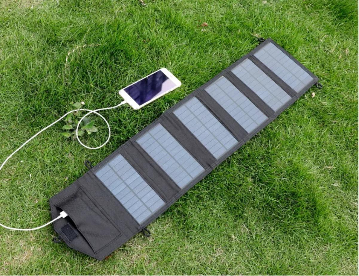 Panneaux Solaires Portables Pliables – Chargeur USB 800W pour Énergie Mobile