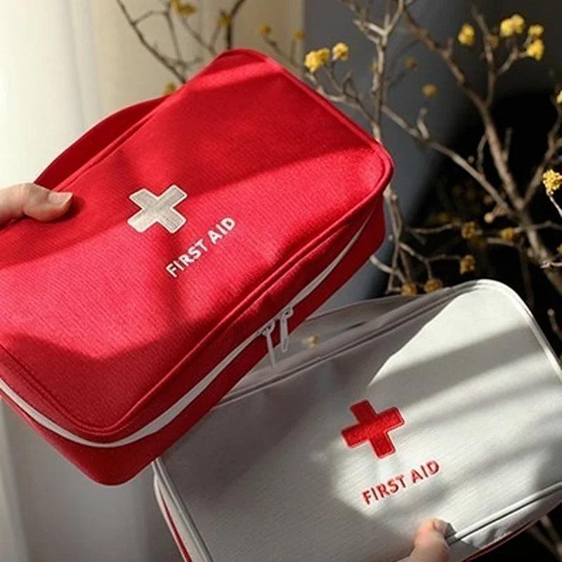 Trousse de Premiers Soins Portable - Grande Capacité pour Catastrophes et Survie