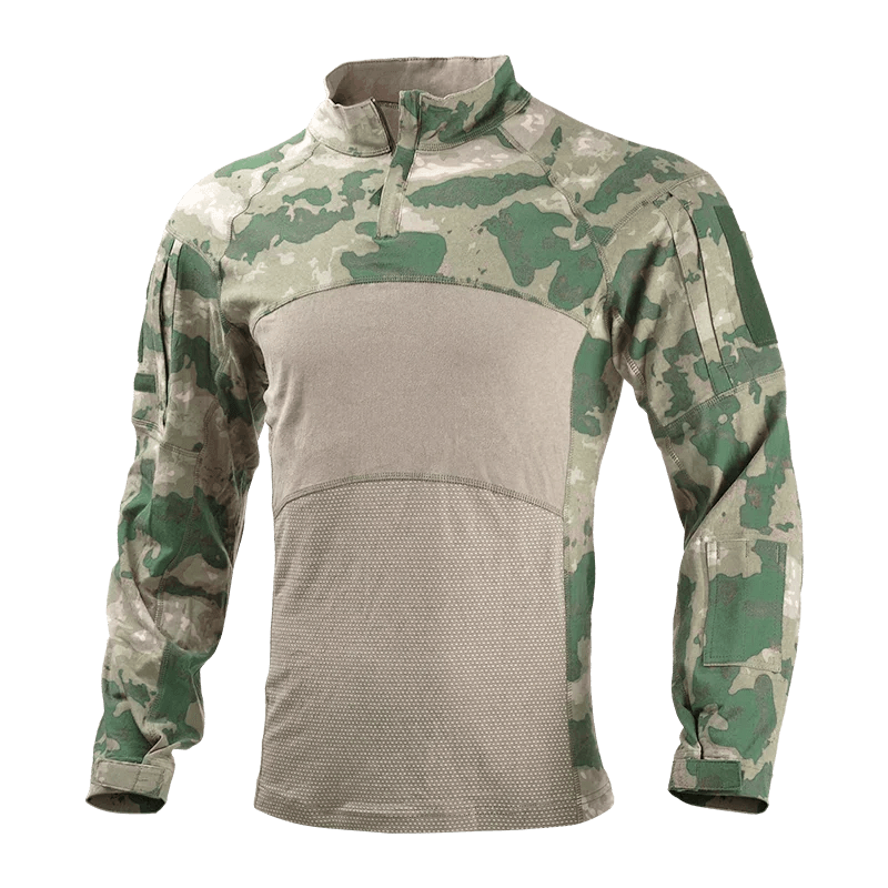 Chemises de Chasse Élastiques pour Hommes - Camouflage Outdoor - Variante