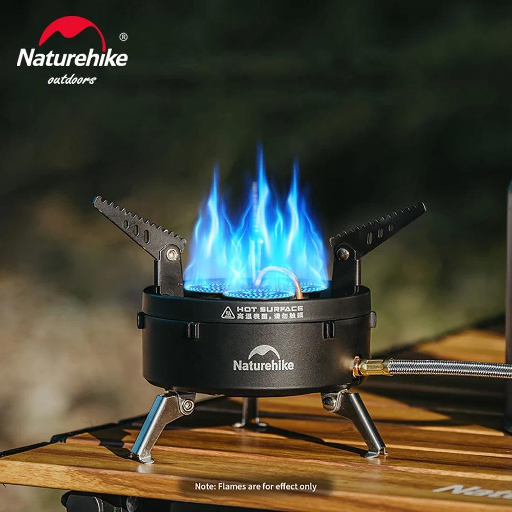 Réchaud de Camping Natureifa – Réchaud à Gaz Pliable pour Pique-Nique et Outdoor