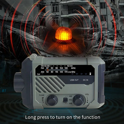 Radio d'Urgence Multifonction NoEnName_Null - Votre Compagnon de Survie Indispensable