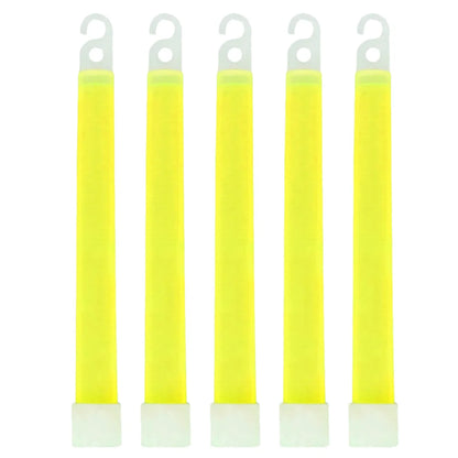 Kit de survie avec bâtonnets lumineux fluorescents de 6 pouces - Variante