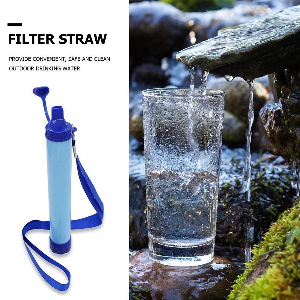 Purificateur d'Eau Portable d'Urgence - Filtre à Eau pour Camping et Survie