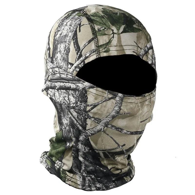 Cagoule 3D Camouflage – Polyvalente pour Chasse, Cyclisme et Outdoor - Variante